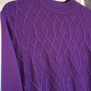 Plum sweater
